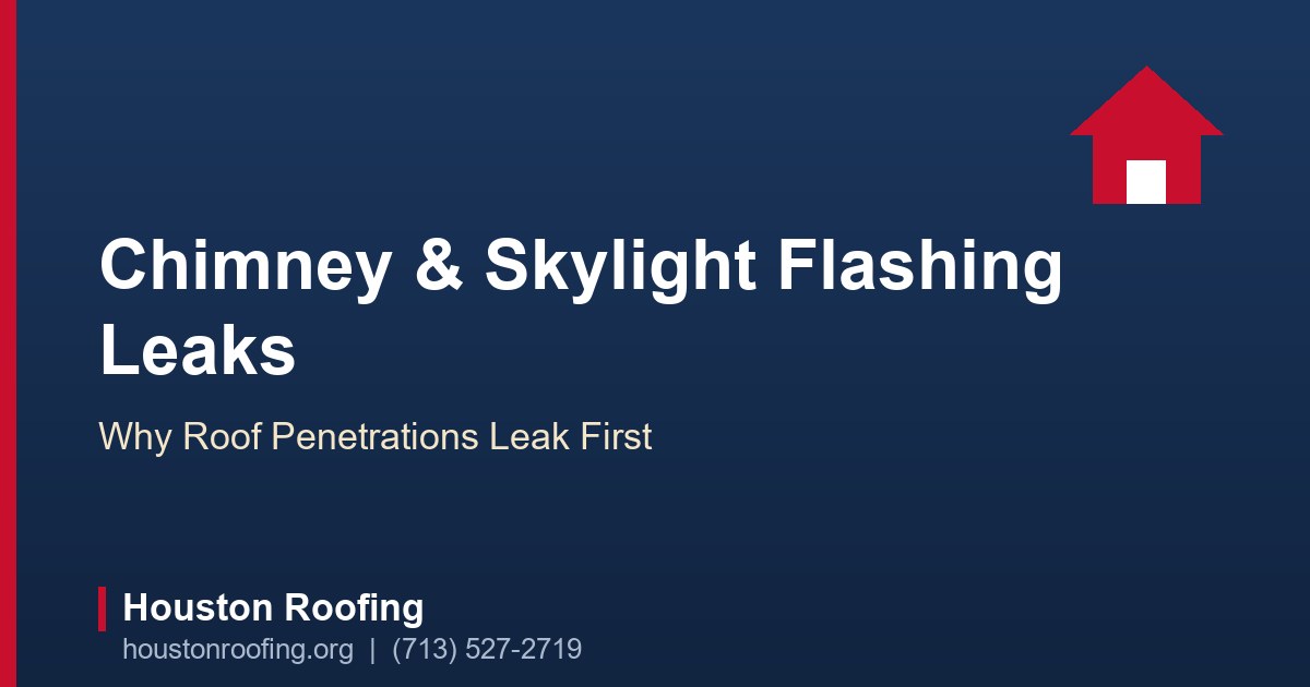 Step flashing and counter flashing installed around a brick chimney on an asphalt shingle roof