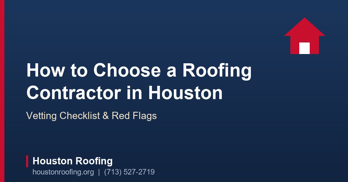 Homeowner reviewing a roofing estimate with a contractor outside a Houston brick home