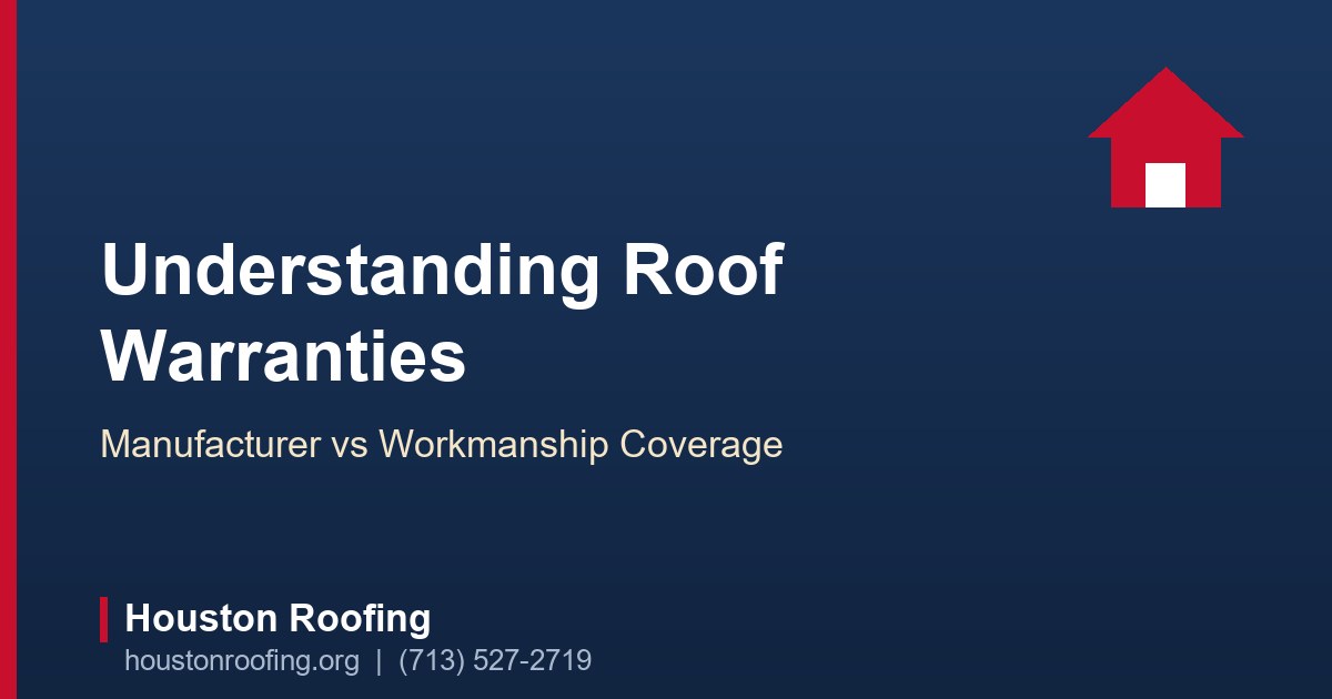 Homeowner reviewing roof warranty documents for a Houston shingle roof installation